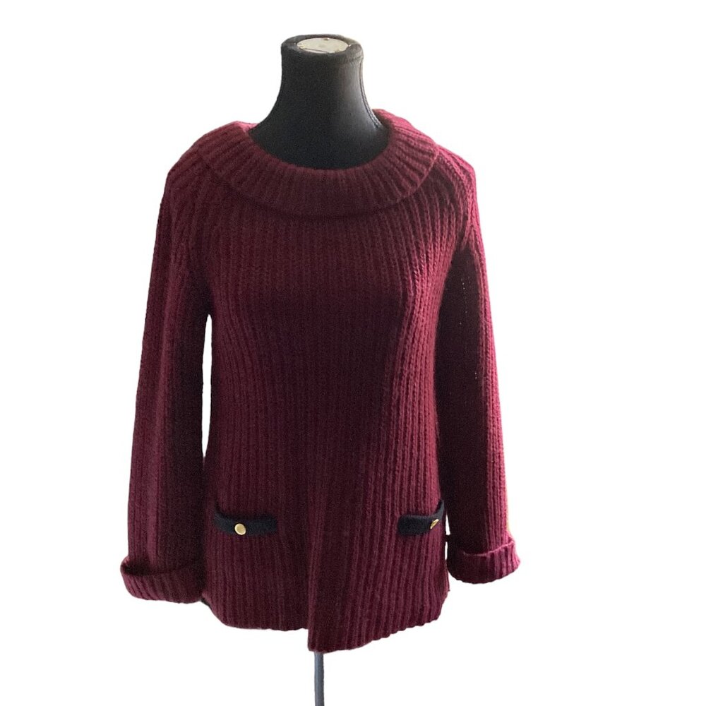 HALLHUBER Sweater Burgundy - small